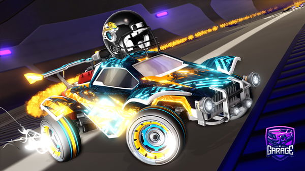 A Rocket League car design from abspielen