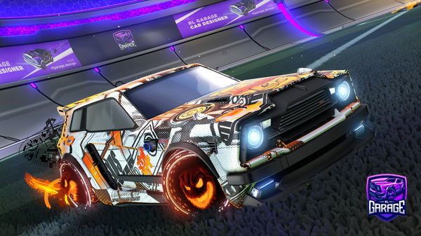 A Rocket League car design from L1lBro