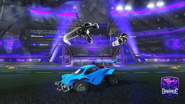 A Rocket League car design from law74
