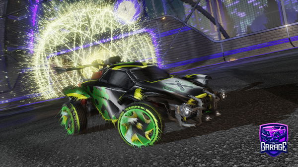 A Rocket League car design from radishsoup