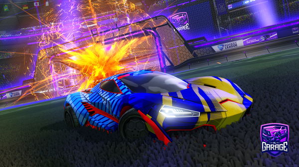 A Rocket League car design from KillerMo