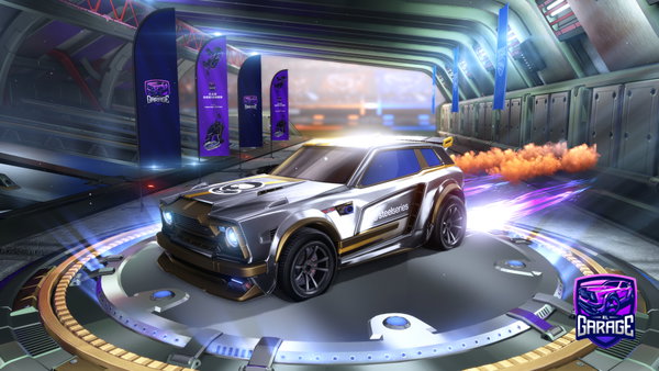 A Rocket League car design from wuppie002