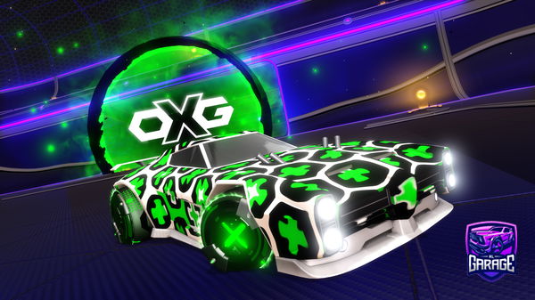 A Rocket League car design from SALOC1N