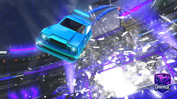 A Rocket League car design from FabianFK
