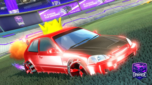 A Rocket League car design from Flippakippa