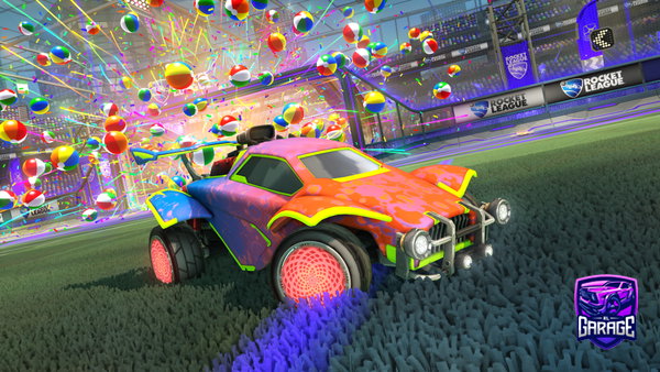 A Rocket League car design from Nigel_Pt