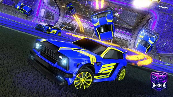 A Rocket League car design from ETERNAL-GAMING