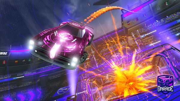 A Rocket League car design from TheBear21312