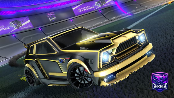 A Rocket League car design from Eli_Guy1235