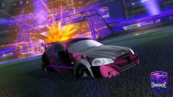 A Rocket League car design from ybarx