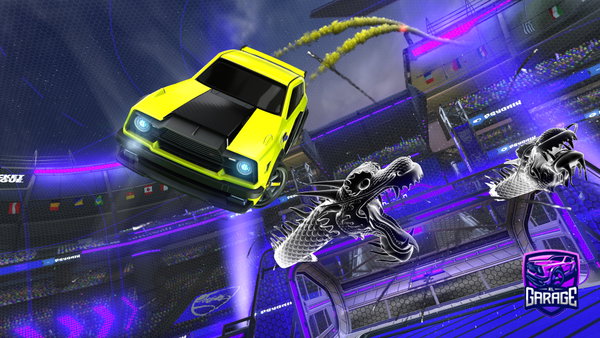 A Rocket League car design from ChackMorris733