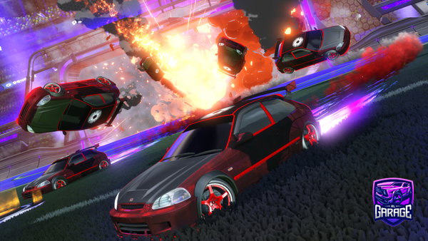 A Rocket League car design from ExtiinctRL