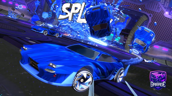 A Rocket League car design from Quadyamaha09