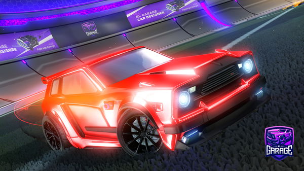 A Rocket League car design from Echo51