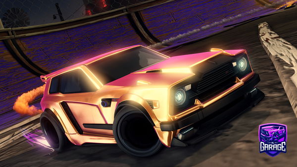 A Rocket League car design from Baahzin