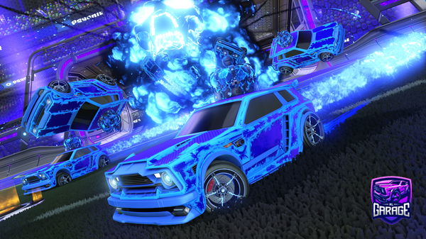 A Rocket League car design from LokiLandon