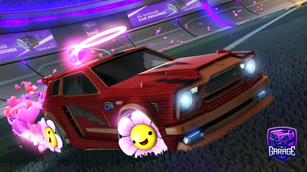 A Rocket League car design from Babyscklid