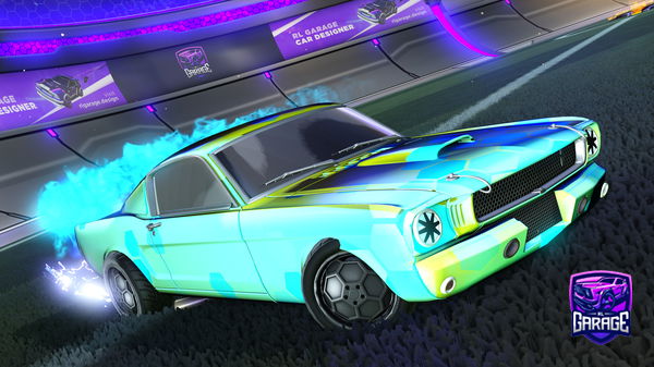 A Rocket League car design from Pxngz_