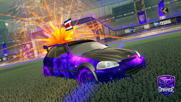 A Rocket League car design from Bisbutss