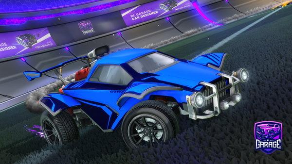 A Rocket League car design from Jittrippinyt