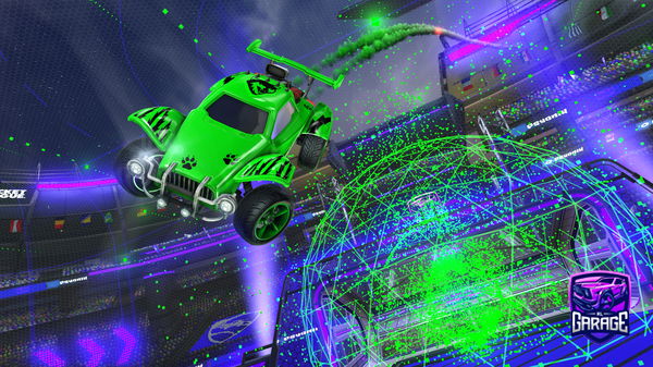 A Rocket League car design from JoltyUwU