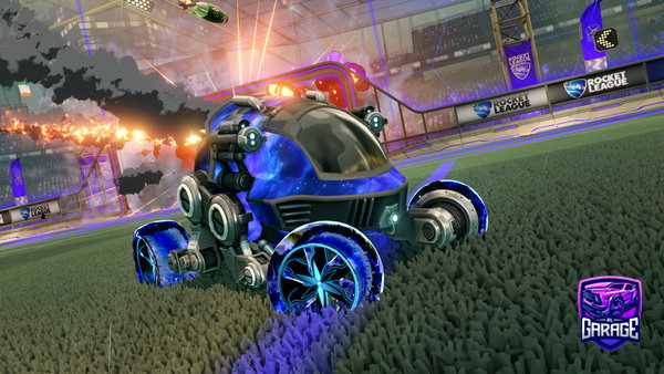 A Rocket League car design from Sgt-iceburg-