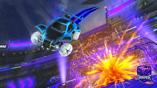 A Rocket League car design from Swor
