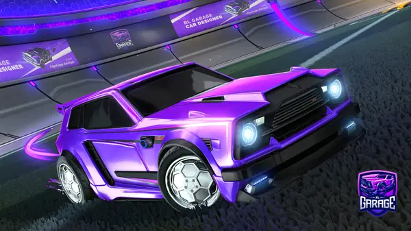 A Rocket League car design from _lj_