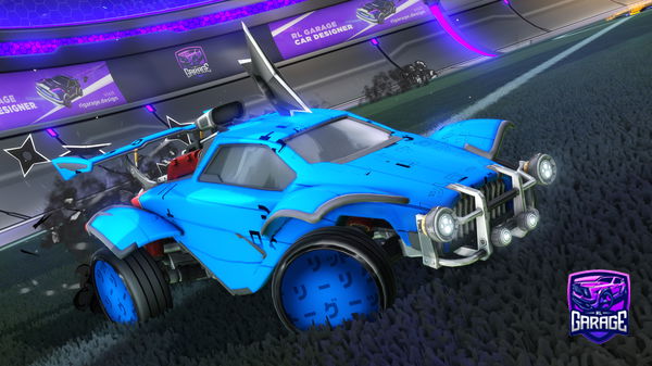 A Rocket League car design from IrishFootball42