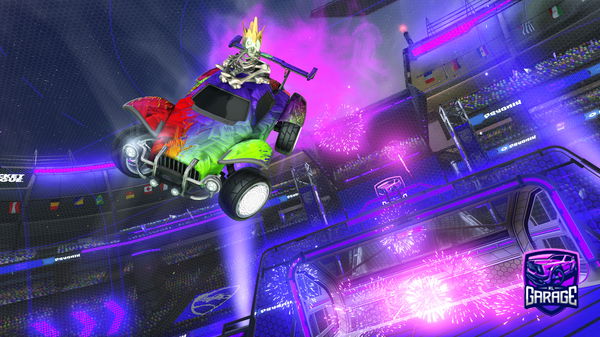 A Rocket League car design from Mikhail10X