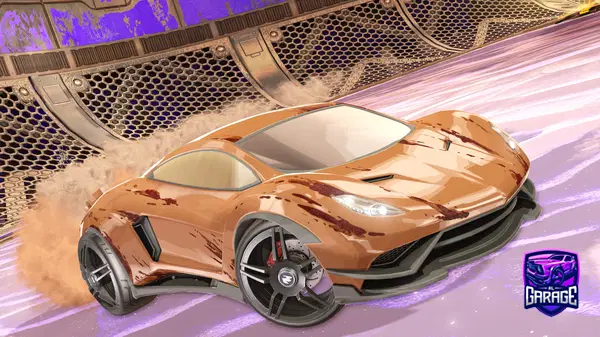 A Rocket League car design from Polar-Ray