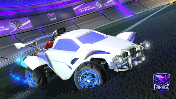A Rocket League car design from Superketchup123