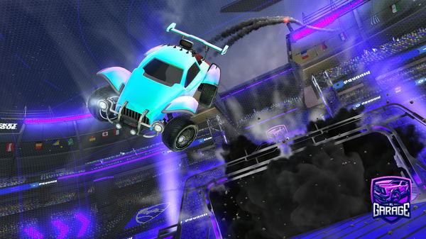 A Rocket League car design from Fio176