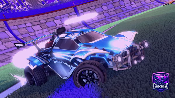 A Rocket League car design from Rdrenalin