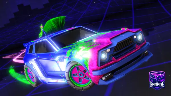 A Rocket League car design from Kugelmagnet69