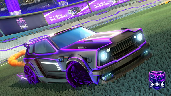 A Rocket League car design from Curroch