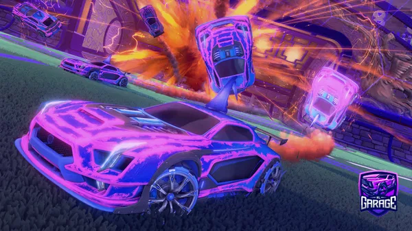 A Rocket League car design from ActuallyAcey