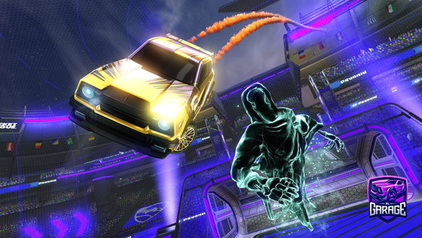A Rocket League car design from Bumblebee3738