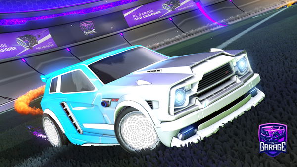 A Rocket League car design from mohamedpro826