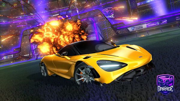 A Rocket League car design from HYPERXS65