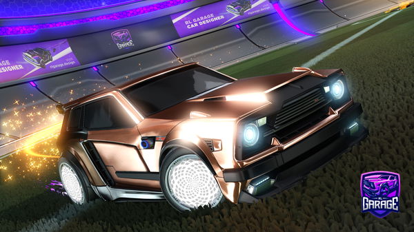 A Rocket League car design from supertroning