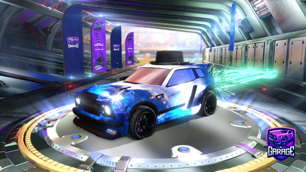 A Rocket League car design from Nolino227