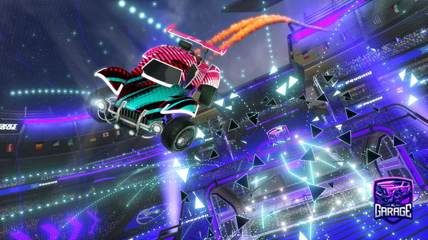 A Rocket League car design from MrCabbage877