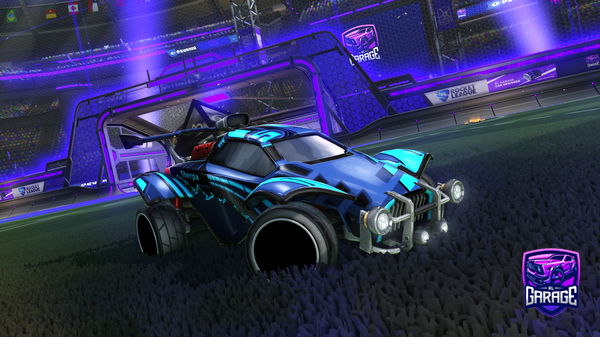 A Rocket League car design from King21RL