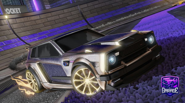 A Rocket League car design from JMarkall