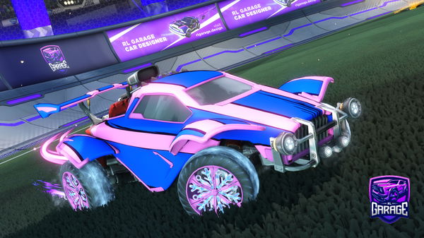 A Rocket League car design from TigasZ