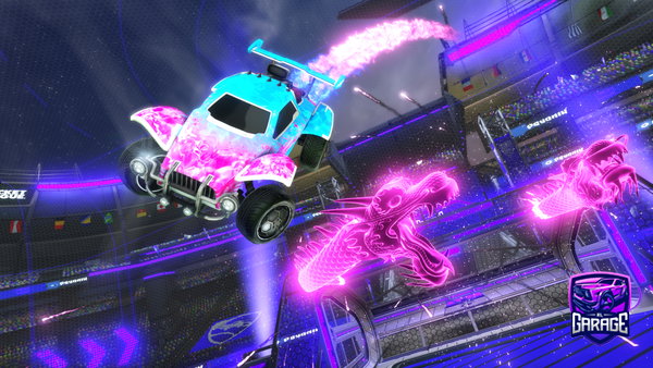 A Rocket League car design from FizzMonkey98