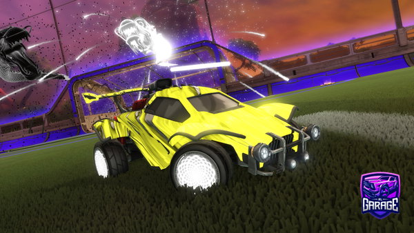 A Rocket League car design from Deimos_wolf