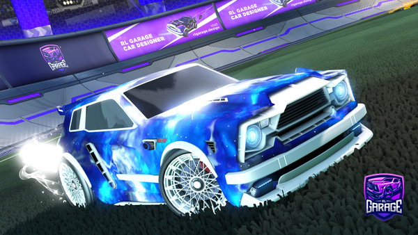 A Rocket League car design from DerUnterhandler