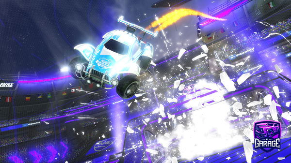 A Rocket League car design from AquaEclipse456